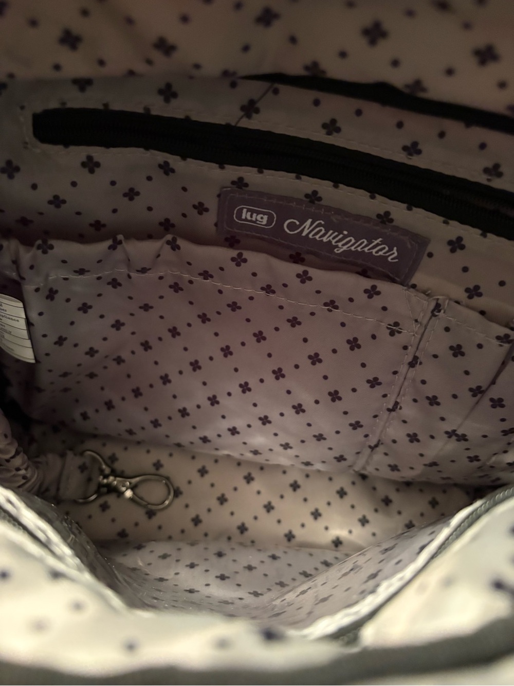 Lug Navigator Buffalo Check Red NEW no tags sold out HTF east west bag crossbody - Picture 3 of 6